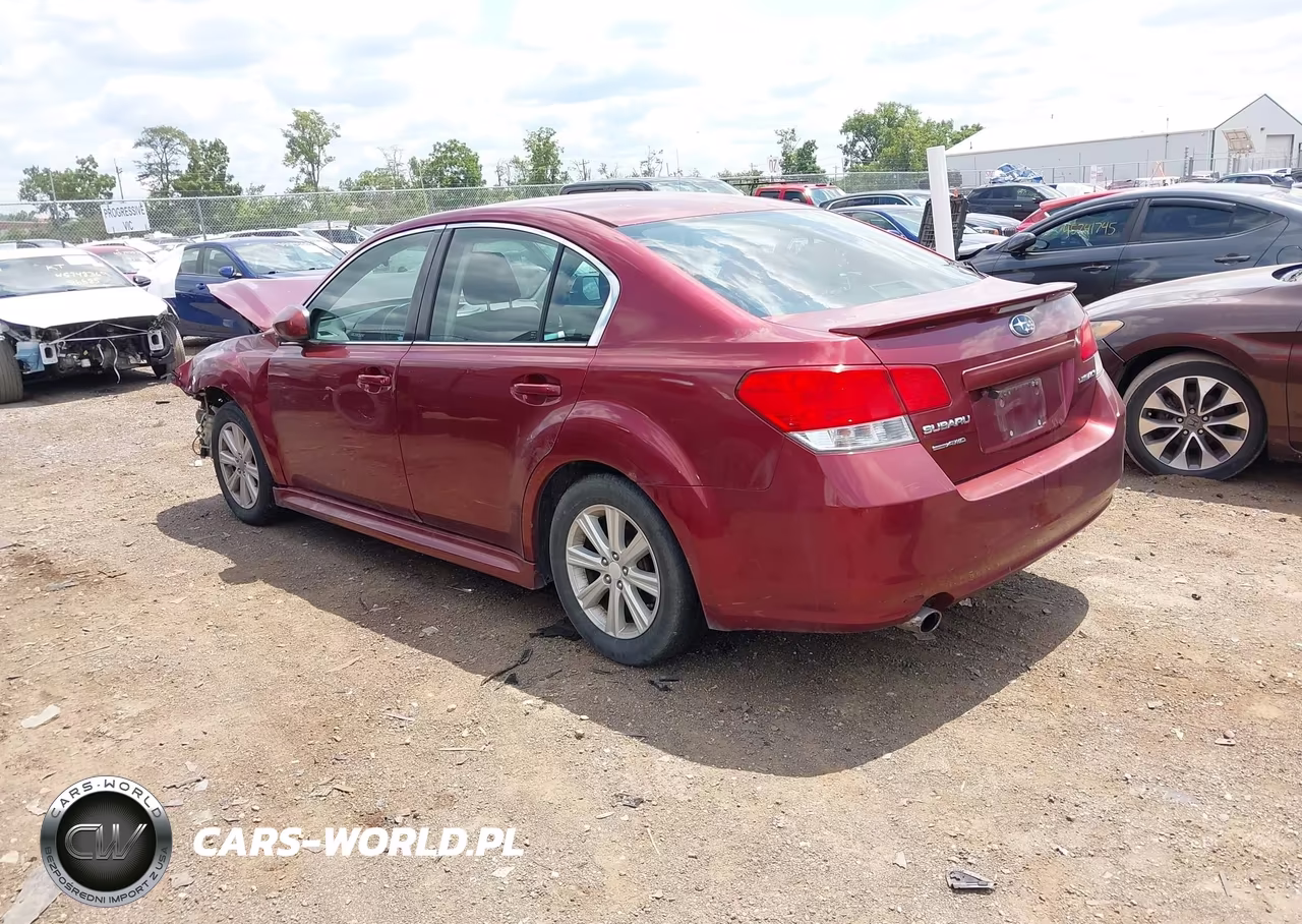 2011 Subaru Legacy 2.5I Premium VIN:4S3BMCG60B3248128 - 3