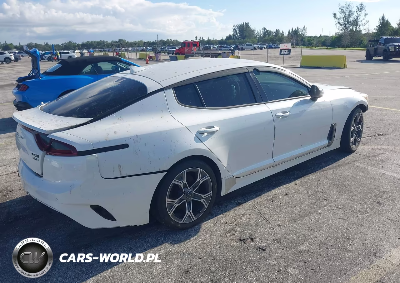 2020 Kia Stinger Gt-Line VIN:KNAE15LAXL6084475 - 4