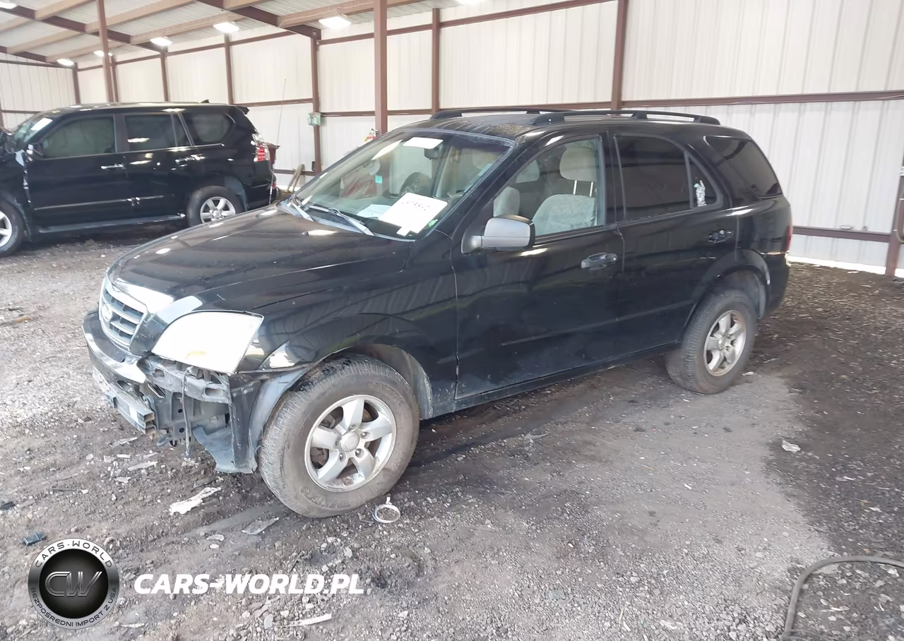 2008 Kia Sorento Lx VIN:KNDJD735385844654 - 2