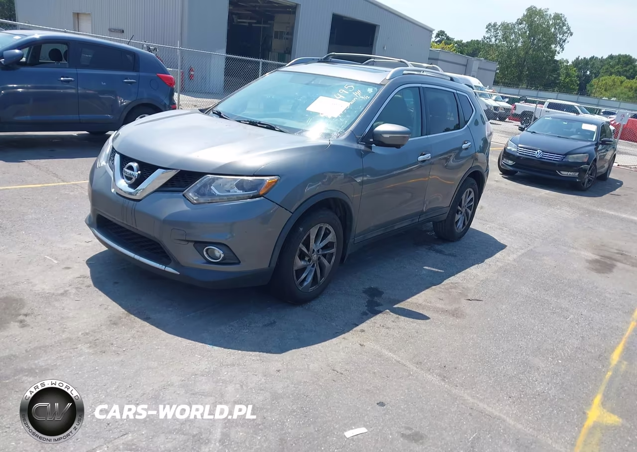 2015 Nissan Rogue Sl VIN:5N1AT2MT1FC873495 - 2