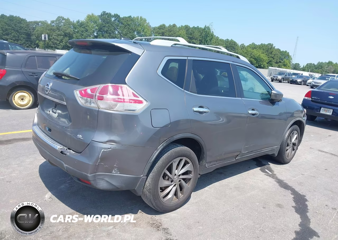 2015 Nissan Rogue Sl VIN:5N1AT2MT1FC873495 - 4