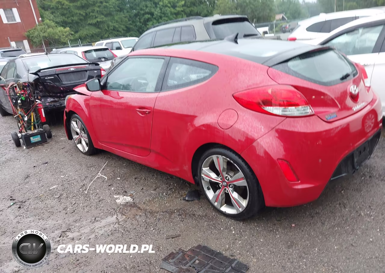 2012 Hyundai Veloster Base W-Gray VIN:KMHTC6AD4CU048666 - 3