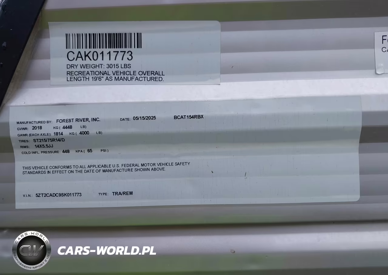 2025 Coachmen Catalina VIN:5ZT2CADC9SK011773 - 9