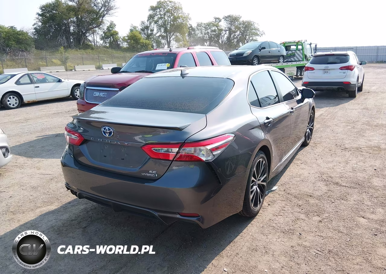 2020 Toyota Camry Se Hybrid VIN:4T1G31AK8LU012238 - 4