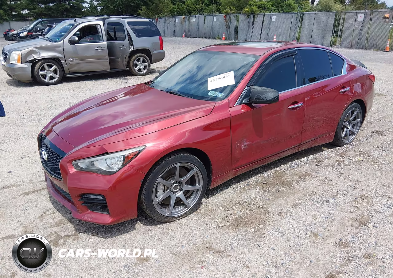 2014 Infiniti Q50 Hybrid Sport VIN:JN1AV7AR0EM700194 - 2