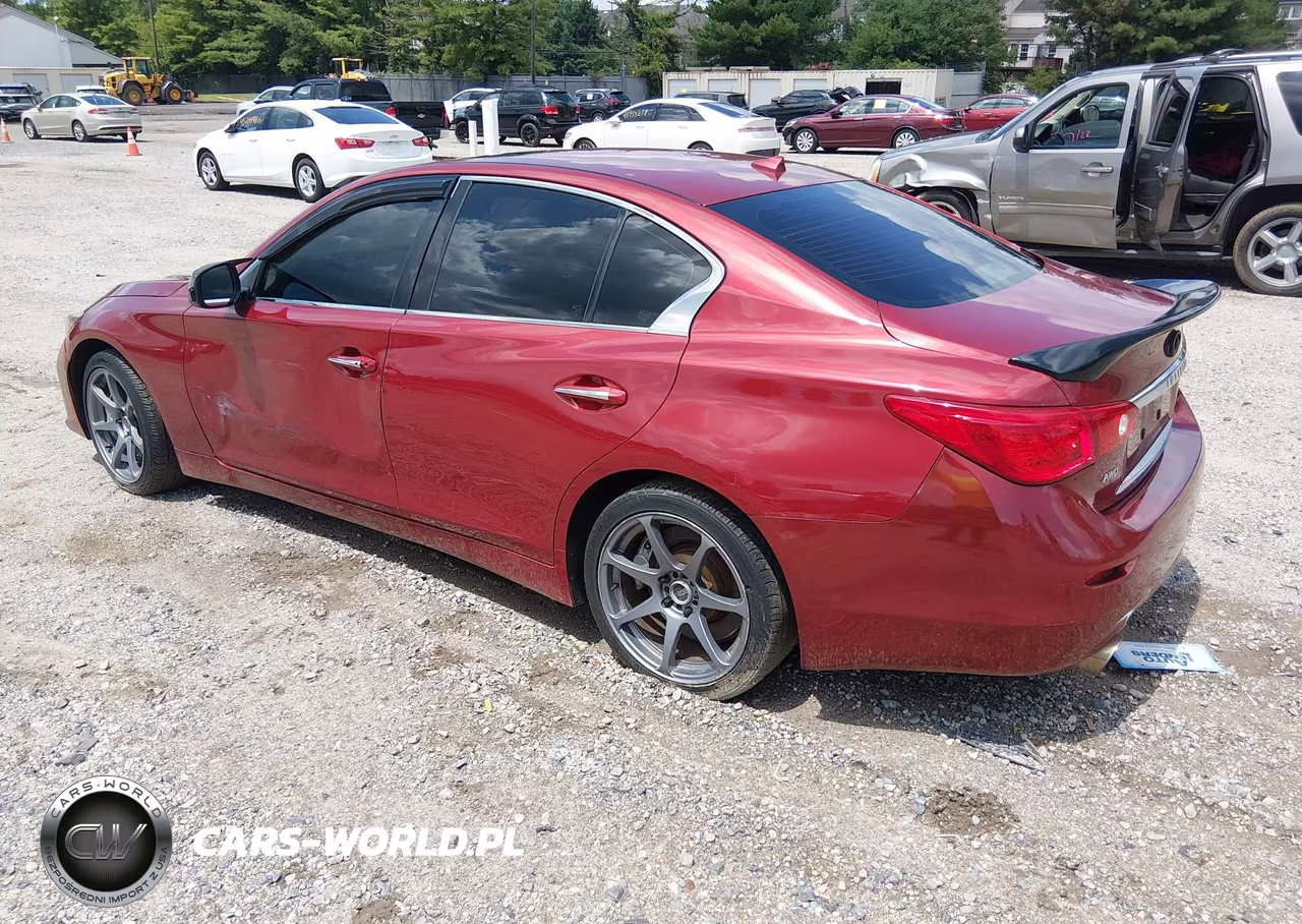 2014 Infiniti Q50 Hybrid Sport VIN:JN1AV7AR0EM700194 - 3