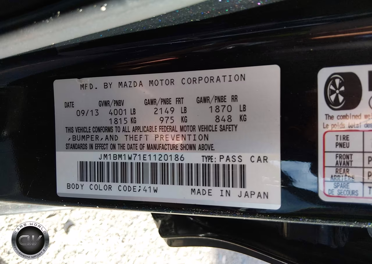 2014 Mazda 3 Grand Touring VIN:JM1BM1W71E1120186 - 9