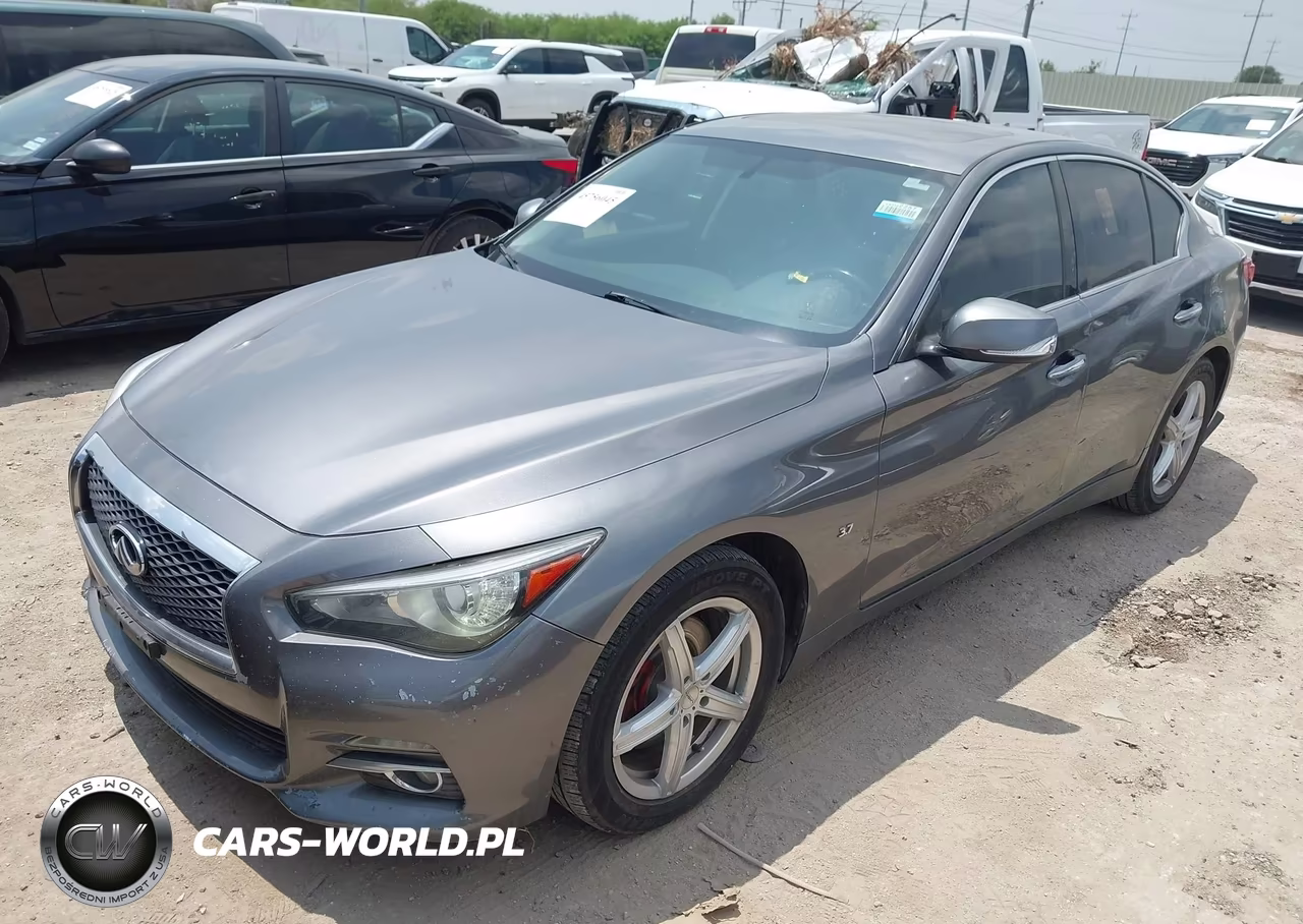 2014 Infiniti Q50 Premium-Sport VIN:JN1BV7AR0EM707649 - 2