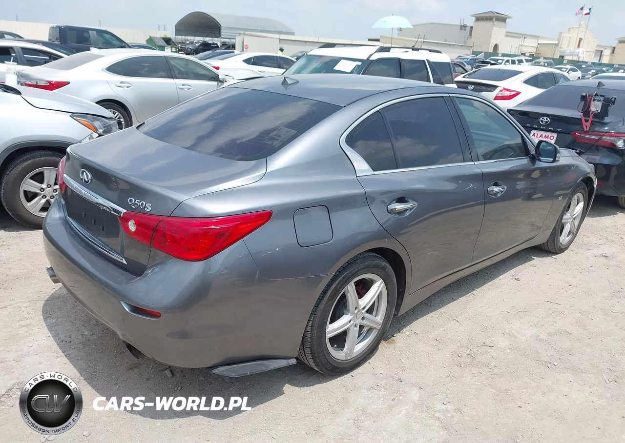2014 Infiniti Q50 Premium-Sport VIN:JN1BV7AR0EM707649 - 4