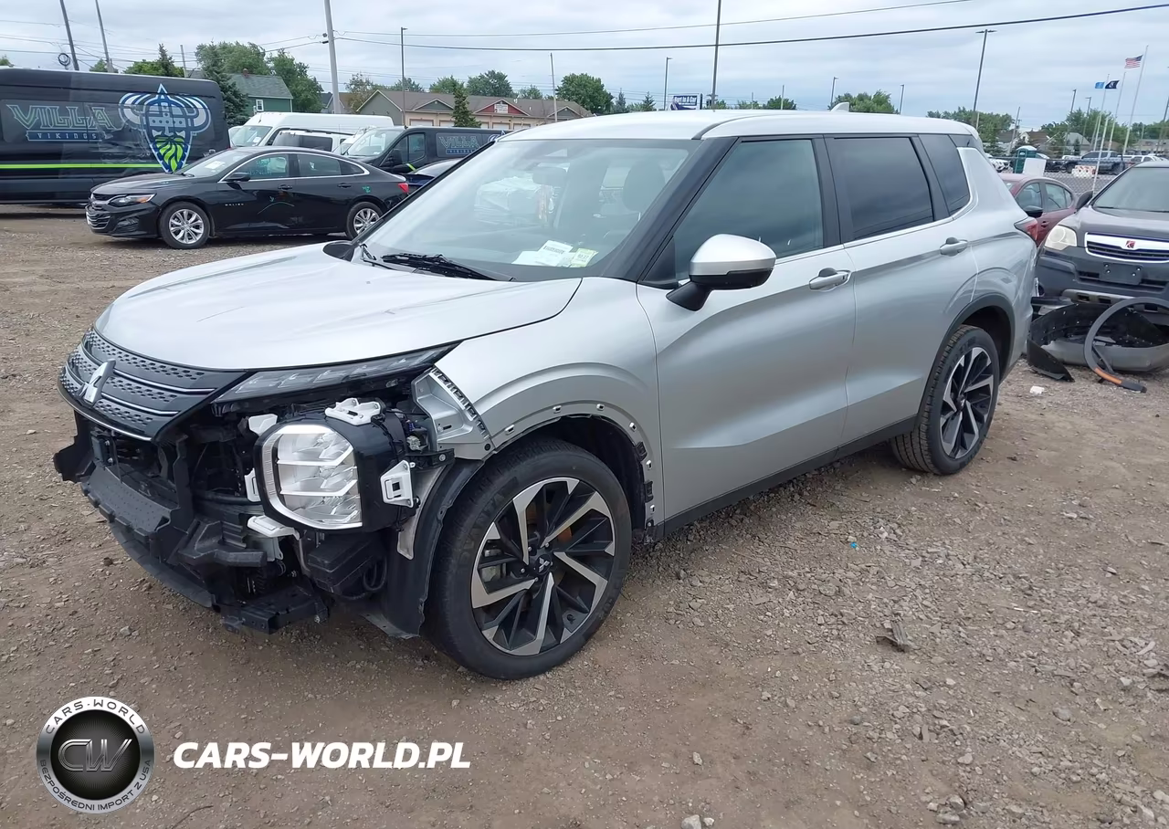 2024 Mitsubishi Outlander Se 2.5 2Wd-Se Black Edition S-Awc-Se Black Edition W-Pano Roof S-Awc VIN:JA4J3VA82RZ075833 - 2