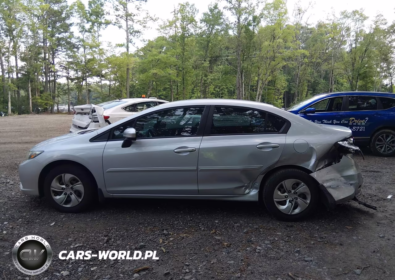 2014 Honda Civic Lx VIN:2HGFB2F54EH529412 - 14