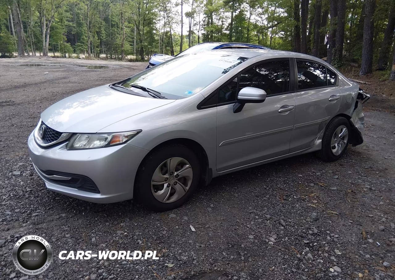 2014 Honda Civic Lx VIN:2HGFB2F54EH529412 - 2