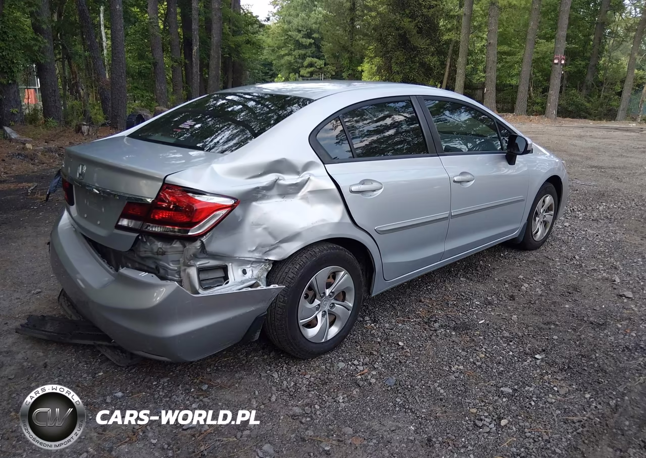 2014 Honda Civic Lx VIN:2HGFB2F54EH529412 - 4