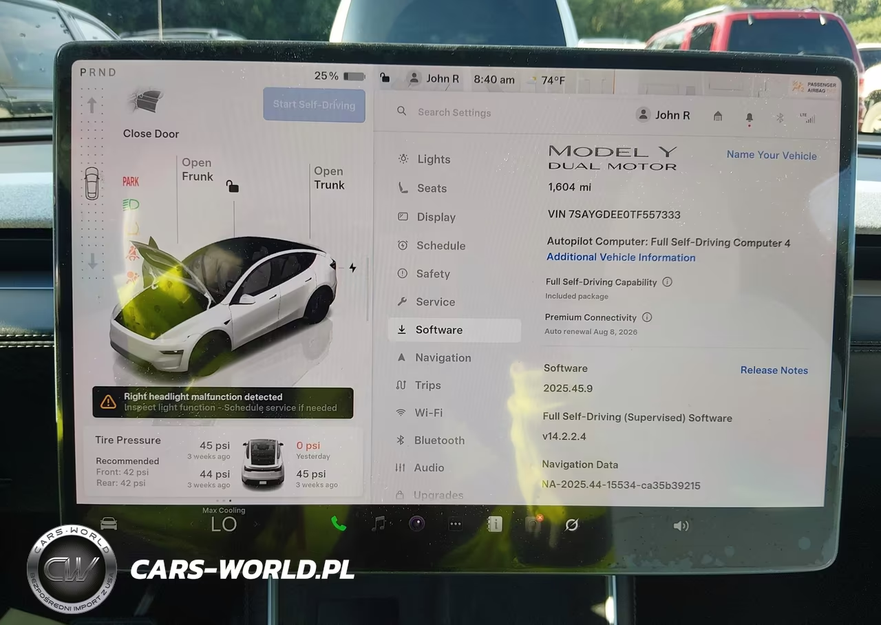 2026 Tesla Model Y All-Wheel Drive-Long Range Launch Series-Premium All-Wheel Drive VIN:7SAYGDEE0TF557333 - 19