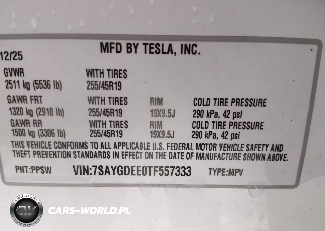 2026 Tesla Model Y All-Wheel Drive-Long Range Launch Series-Premium All-Wheel Drive VIN:7SAYGDEE0TF557333 - 9