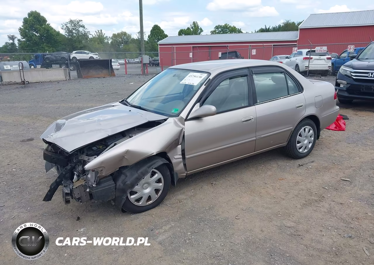 2002 Toyota Corolla Le VIN:2T1BR12E32C577255 - 2
