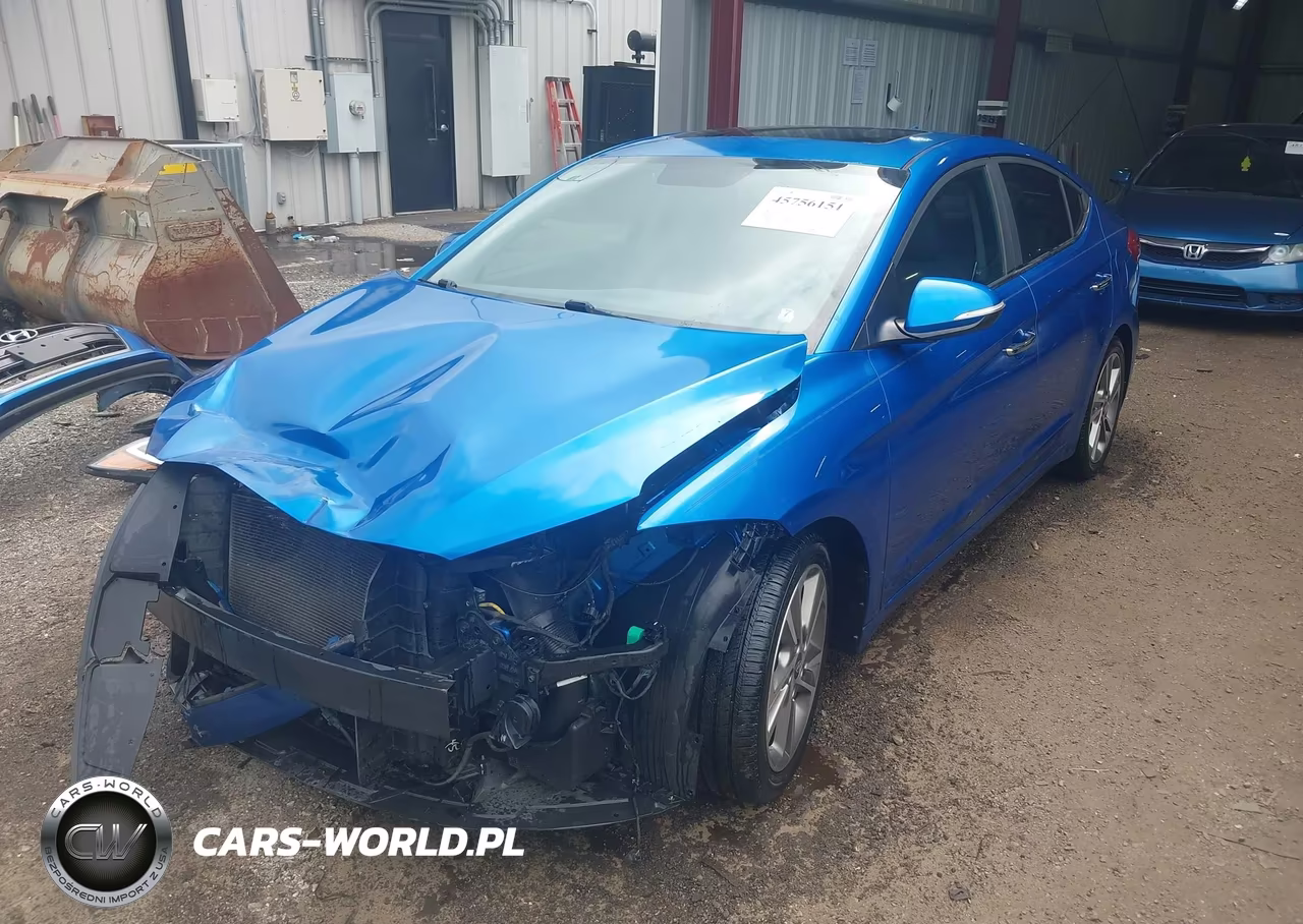 2017 Hyundai Elantra Limited VIN:5NPD84LF6HH060400 - 2