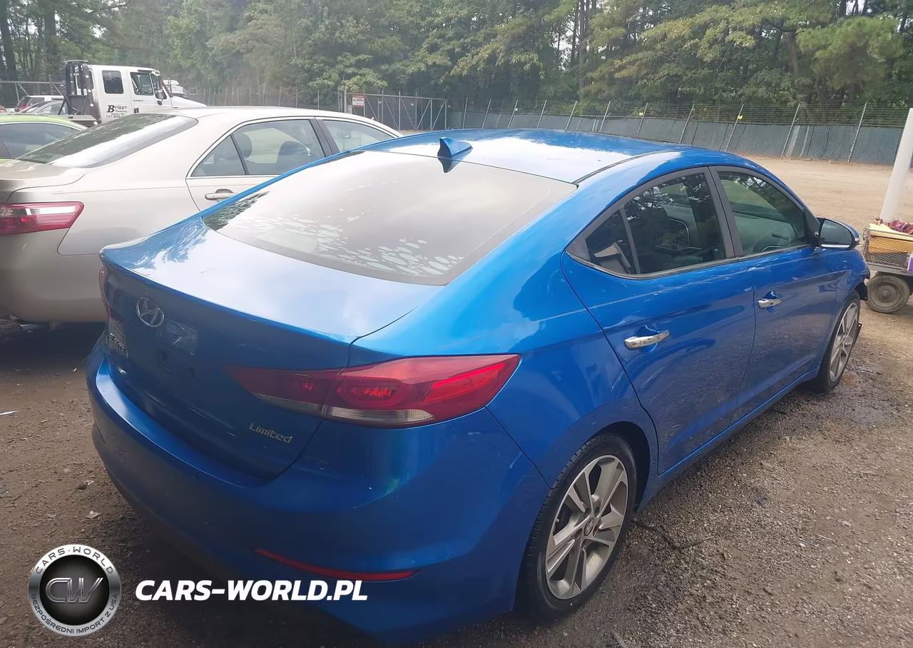 2017 Hyundai Elantra Limited VIN:5NPD84LF6HH060400 - 4