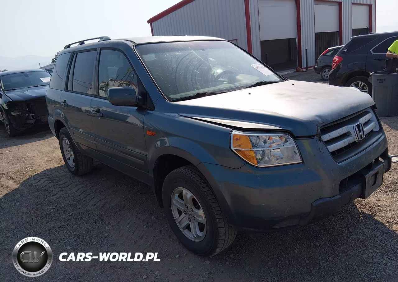 2008 Honda Pilot Vp VIN:5FNYF28258B016274 - 1