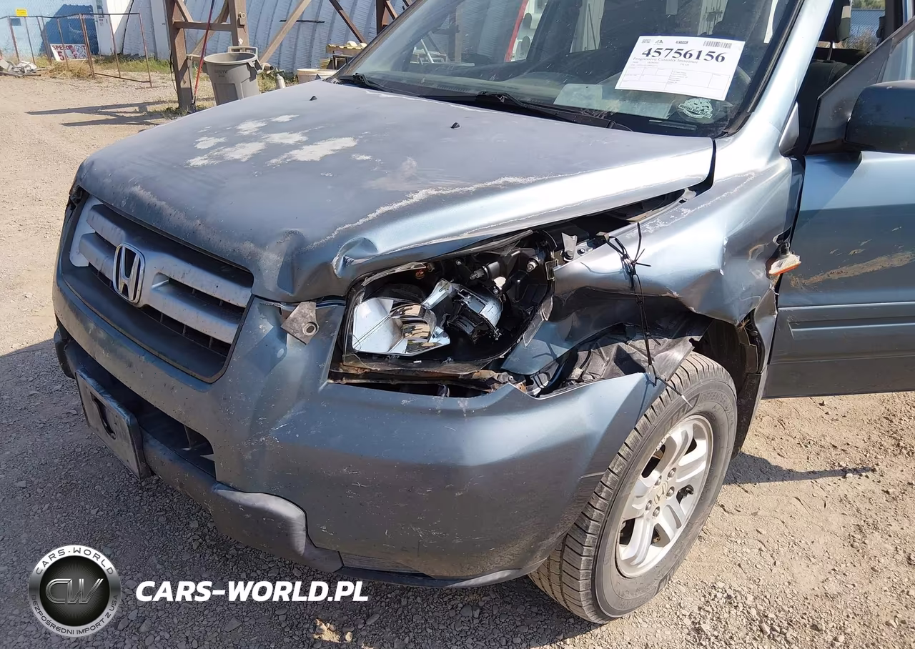 2008 Honda Pilot Vp VIN:5FNYF28258B016274 - 6