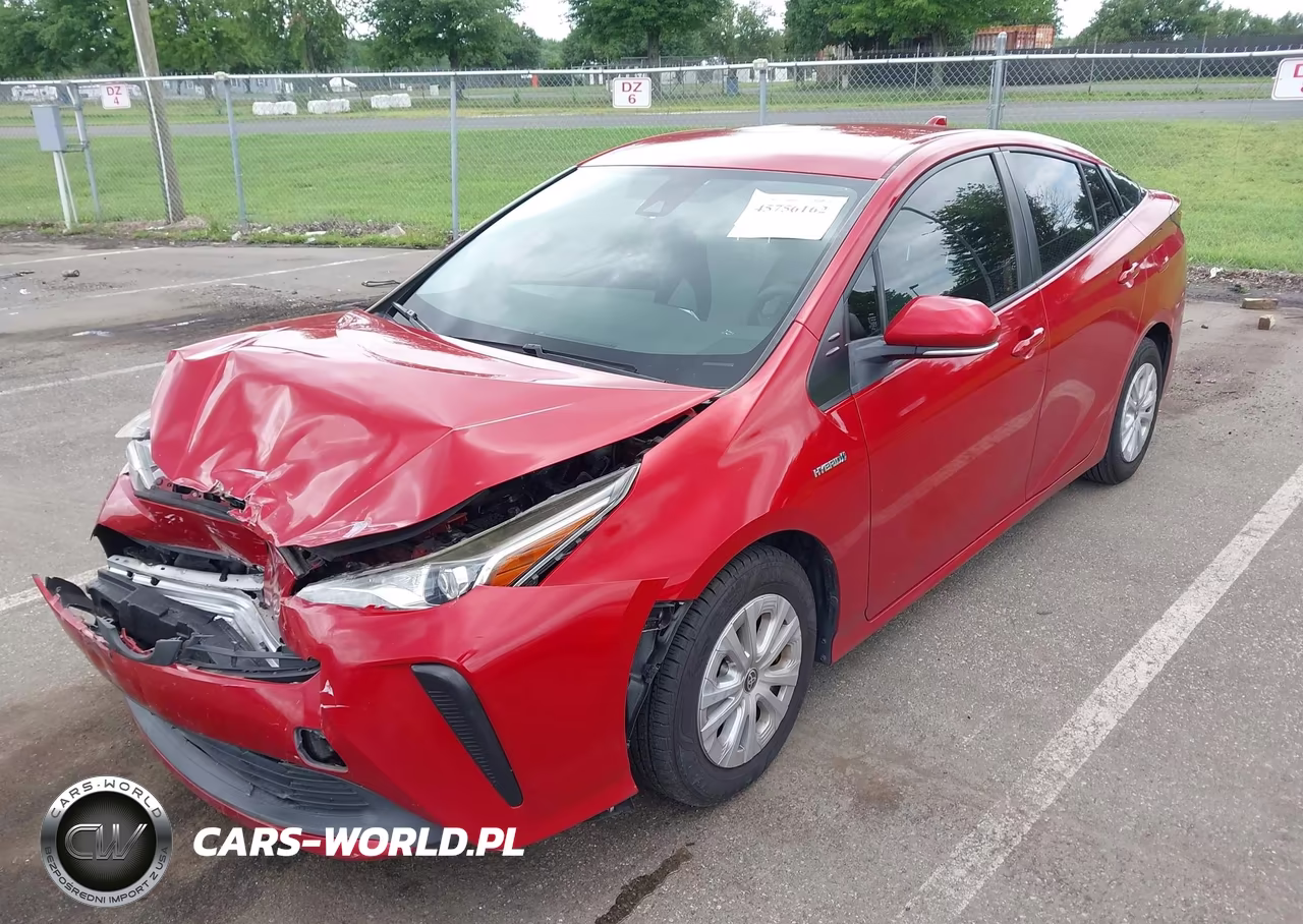 2021 Toyota Prius L Eco VIN:JTDKAMFUXM3145199 - 2