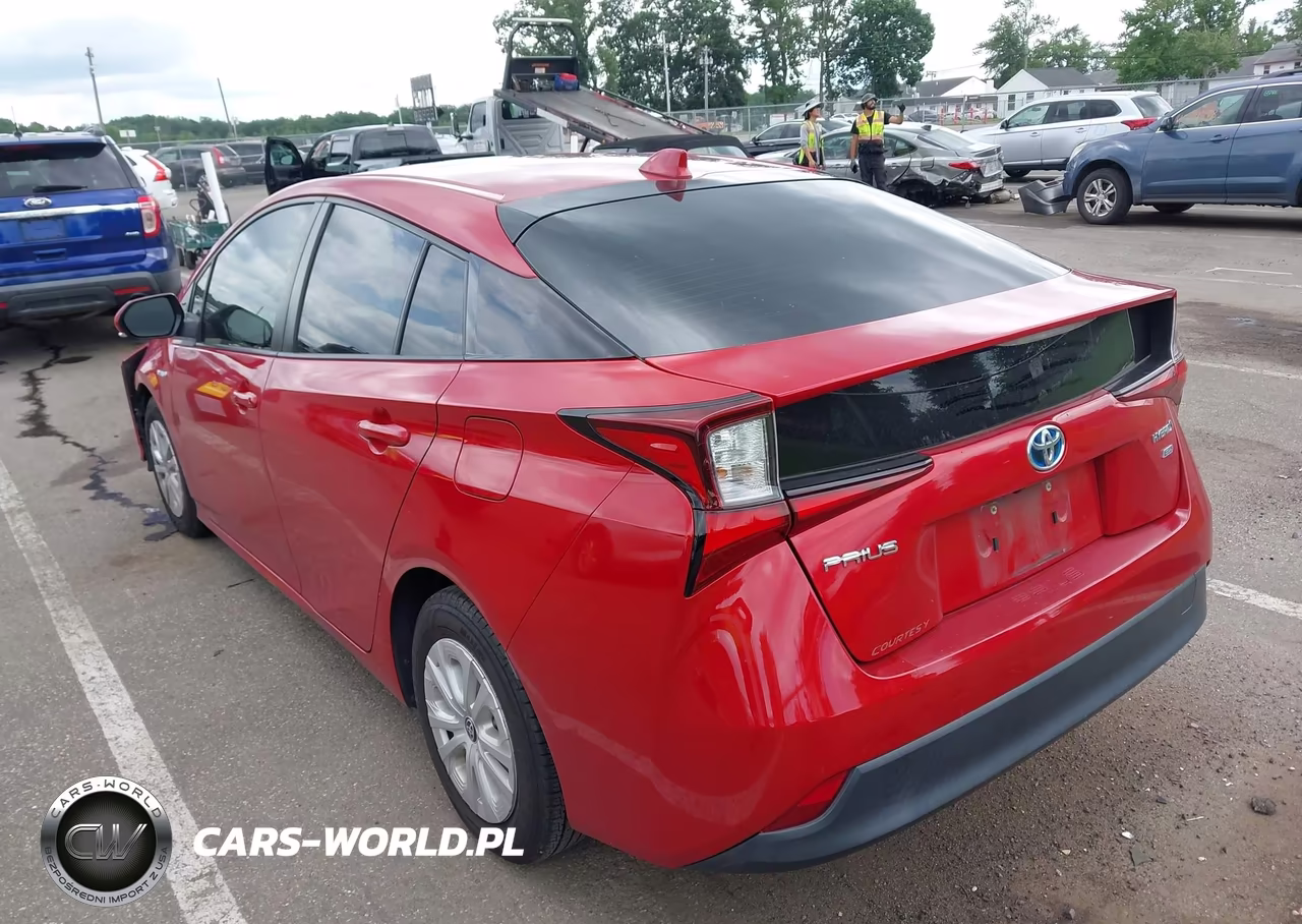 2021 Toyota Prius L Eco VIN:JTDKAMFUXM3145199 - 3