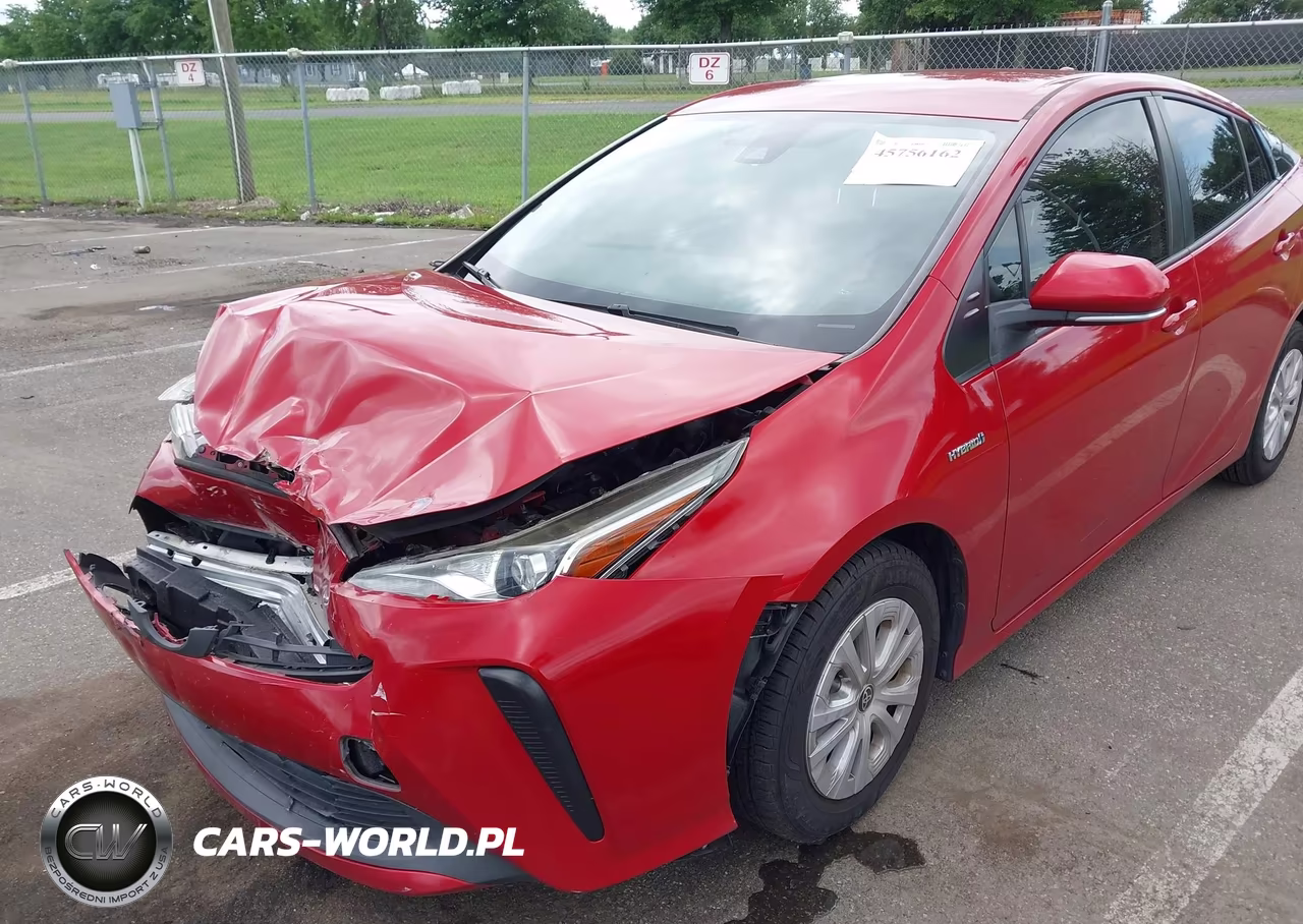 2021 Toyota Prius L Eco VIN:JTDKAMFUXM3145199 - 6