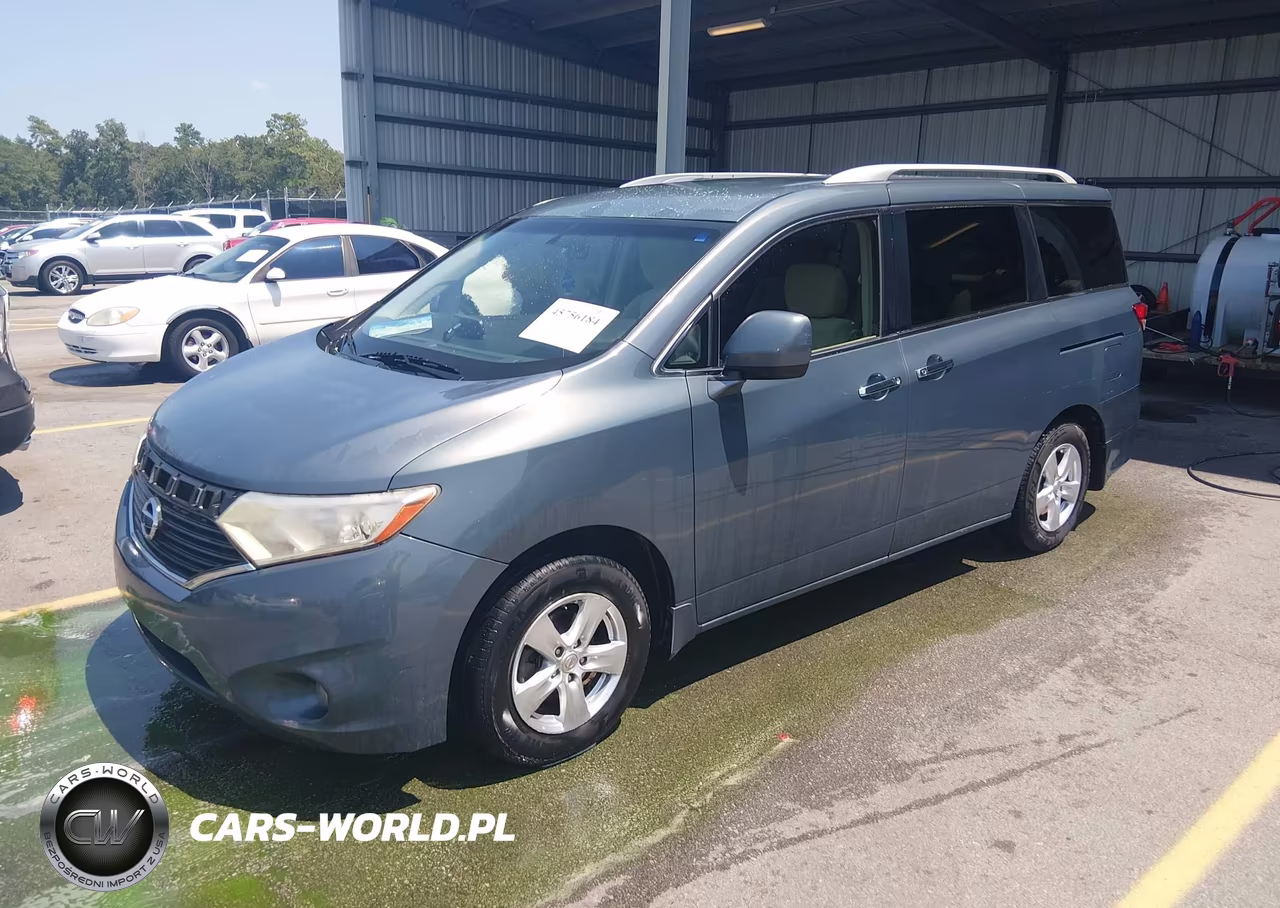 2011 Nissan Quest Sv VIN:JN8AE2KP9B9012887 - 2