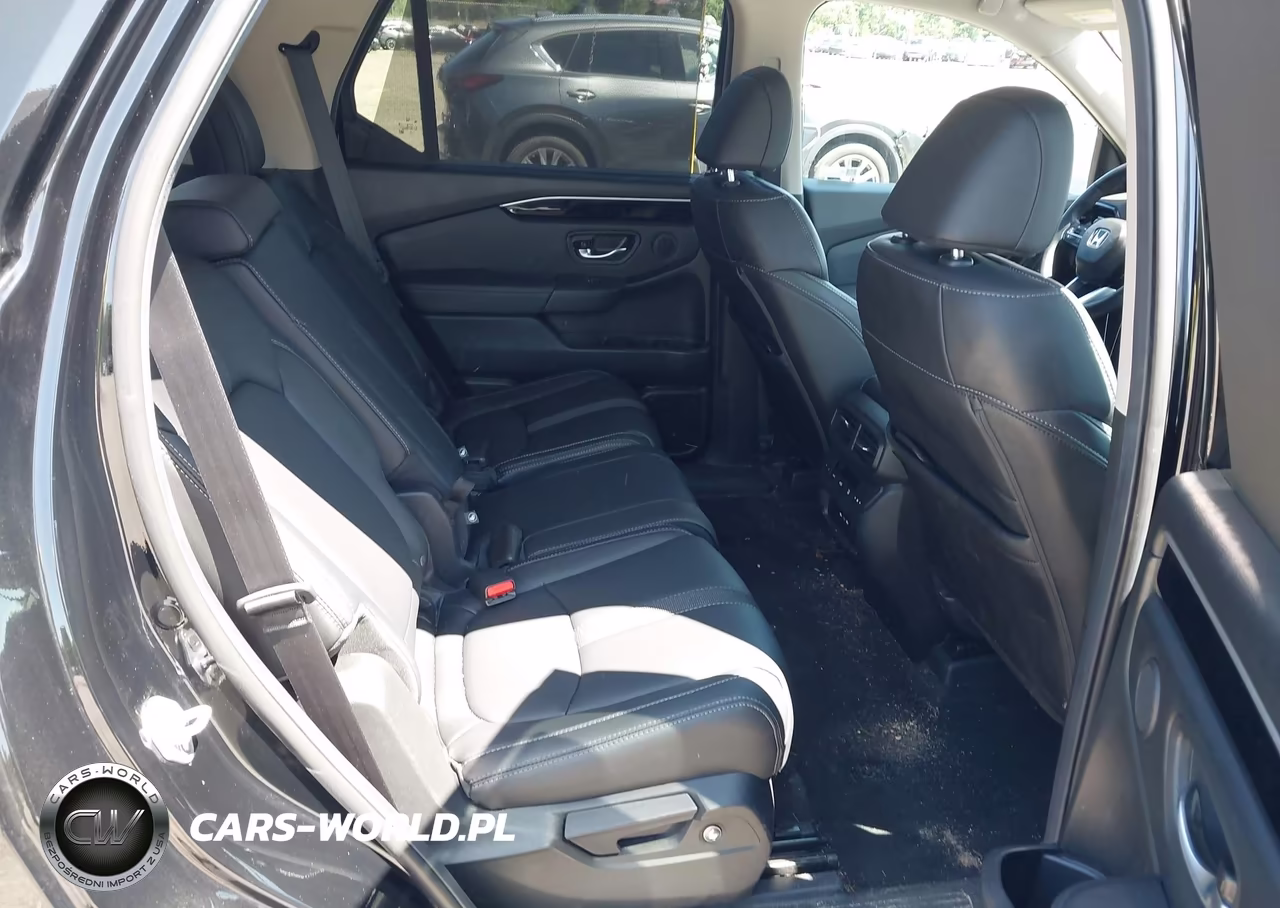 2025 Honda Pilot Ex-L VIN:5FNYG1H4XSB156322 - 8