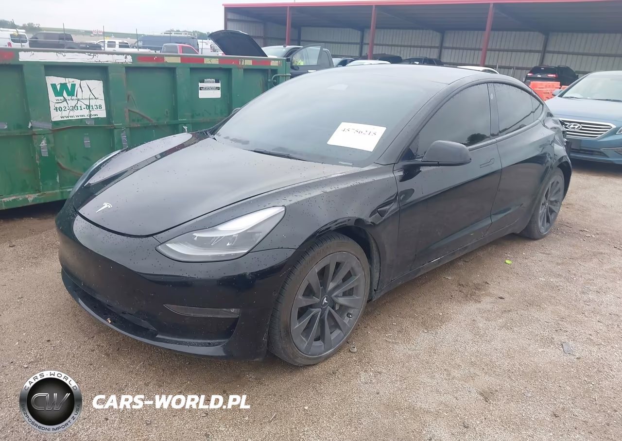 2022 Tesla Model 3 Long Range Dual Motor All-Wheel Drive VIN:5YJ3E1EB0NF205096 - 2