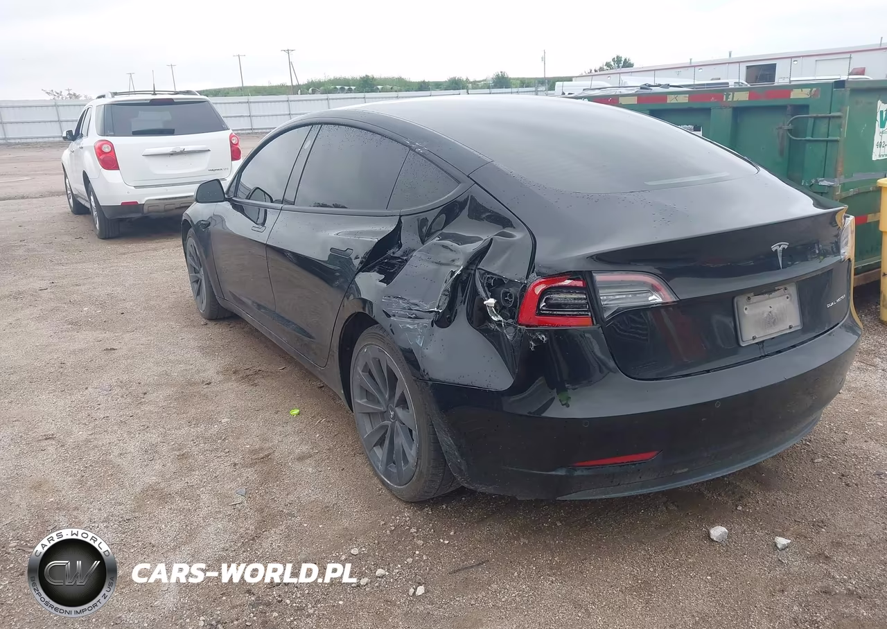 2022 Tesla Model 3 Long Range Dual Motor All-Wheel Drive VIN:5YJ3E1EB0NF205096 - 3