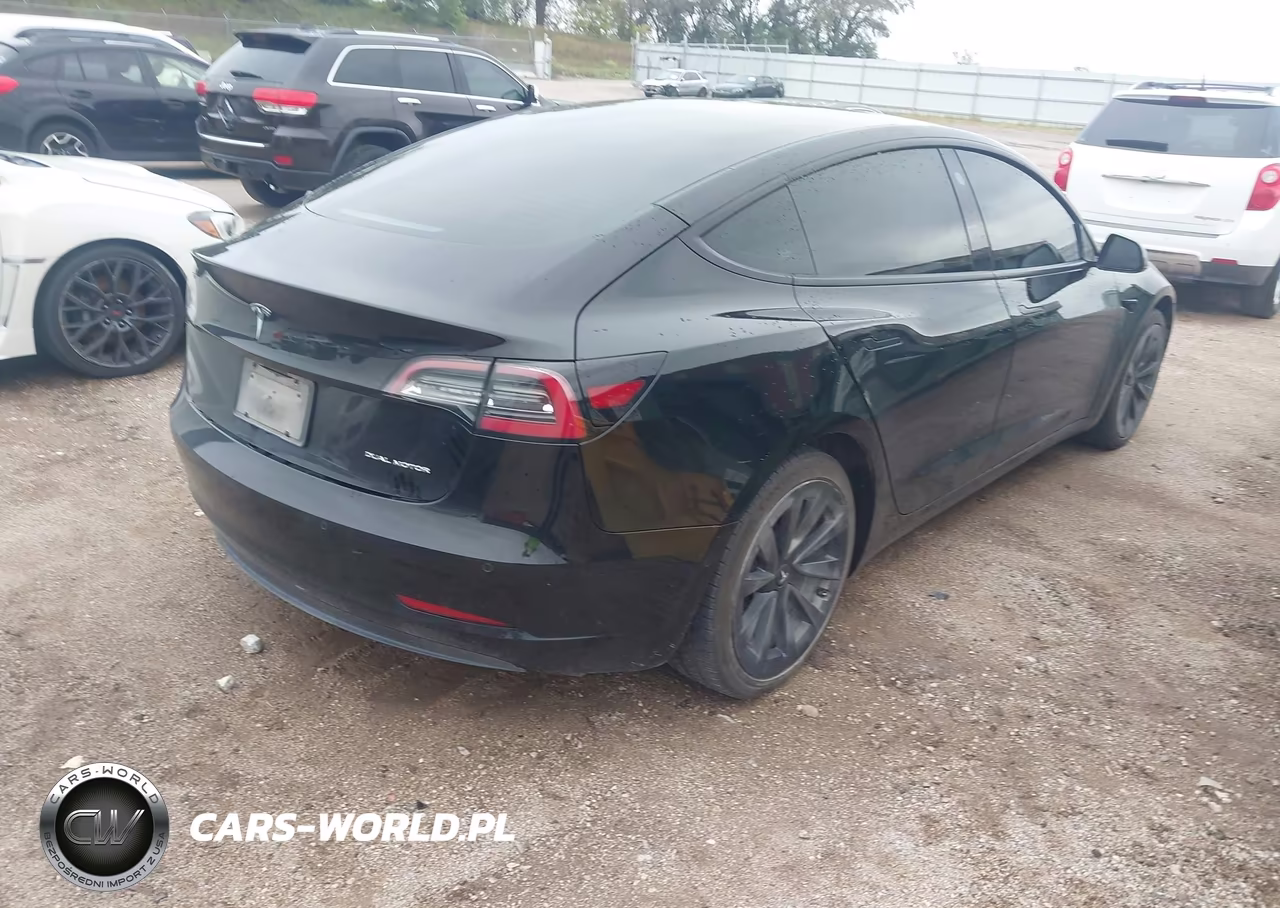 2022 Tesla Model 3 Long Range Dual Motor All-Wheel Drive VIN:5YJ3E1EB0NF205096 - 4