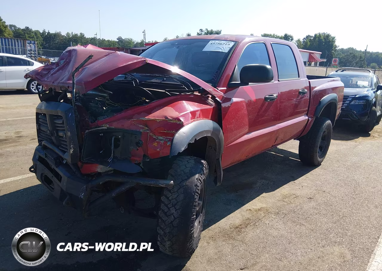 2005 Dodge Dakota Slt VIN:1D7HW48N25S236191 - 2