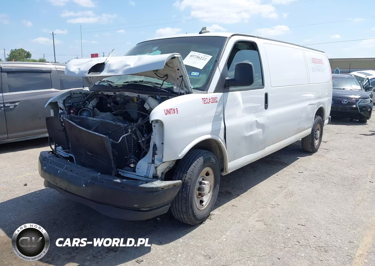 2019 Chevrolet Express 2500 Work Van VIN:1GCWGBFP1K1149617 - 2