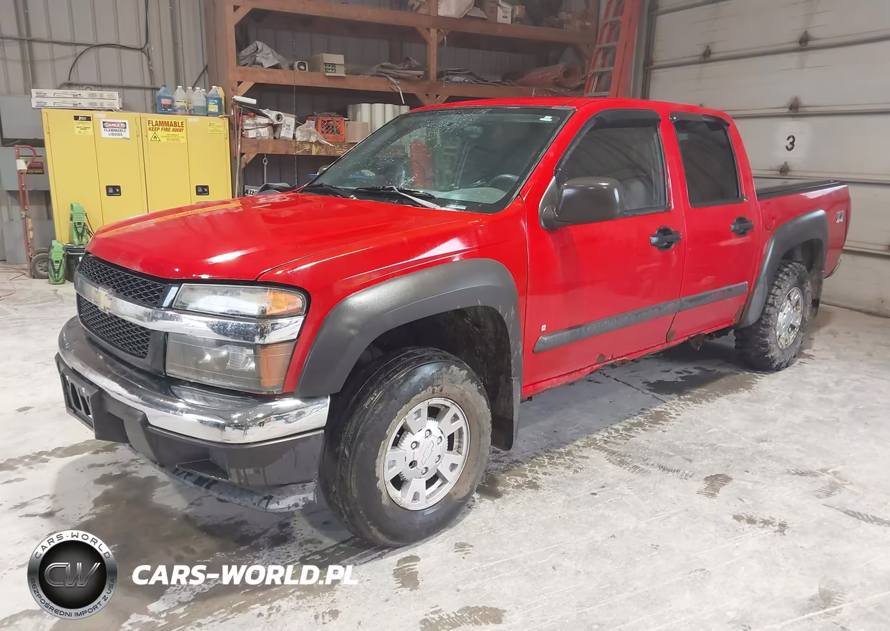 2007 Chevrolet Colorado Lt VIN:1GCDT13E578193747 - 2