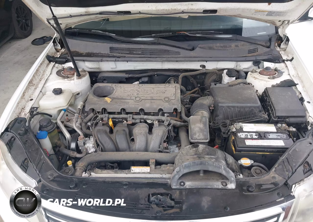 2009 Kia Optima Lx VIN:KNAGE228X95349436 - 10