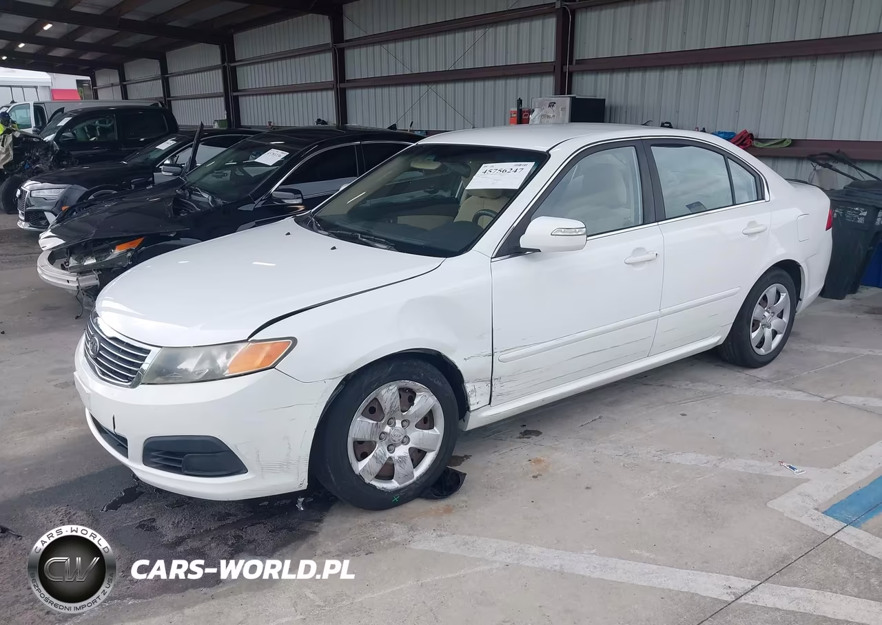 2009 Kia Optima Lx VIN:KNAGE228X95349436 - 2