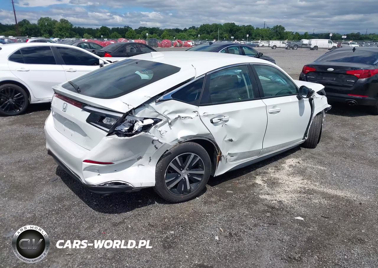 2024 Honda Civic Lx VIN:19XFL2H55RE032864 - 4