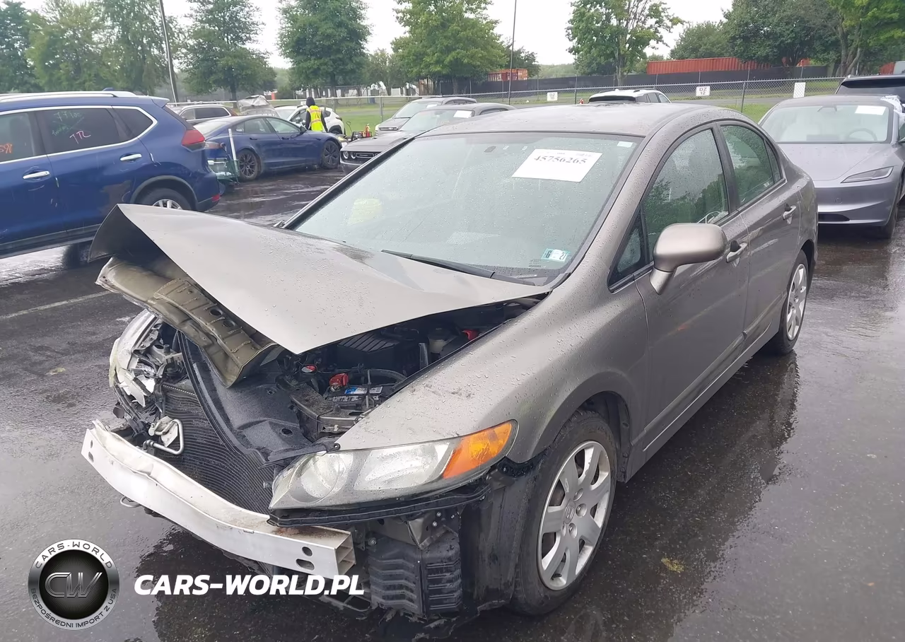 2007 Honda Civic Lx VIN:1HGFA15507L114978 - 6