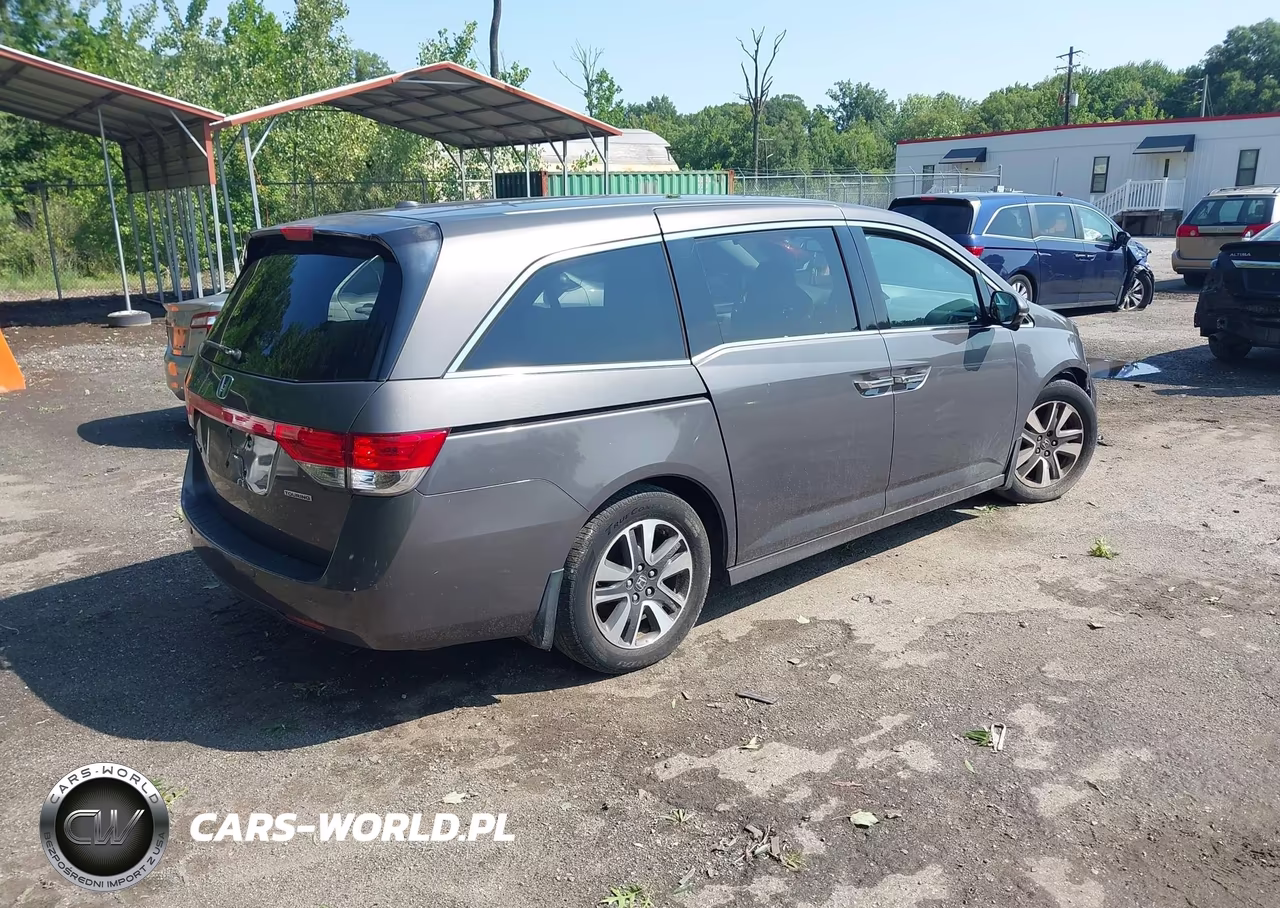2016 Honda Odyssey Touring-Touring Elite VIN:5FNRL5H92GB041627 - 4