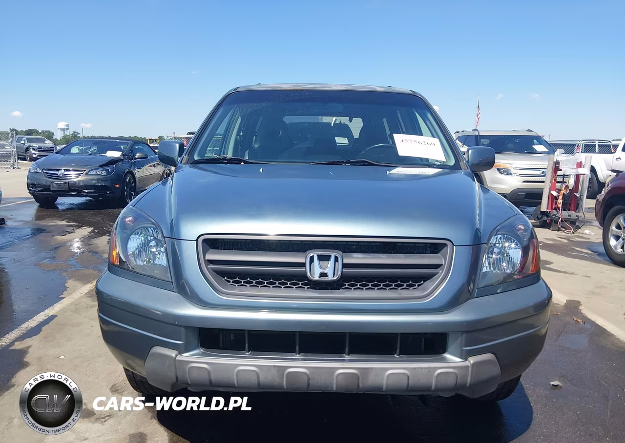 2005 Honda Pilot Ex-L VIN:2HKYF18715H511154 - 12