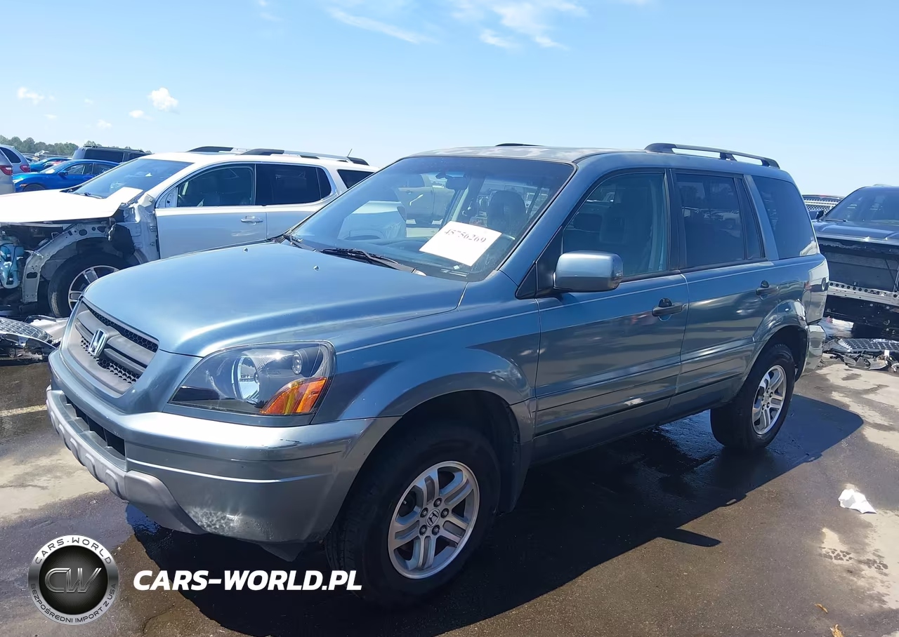 2005 Honda Pilot Ex-L VIN:2HKYF18715H511154 - 2