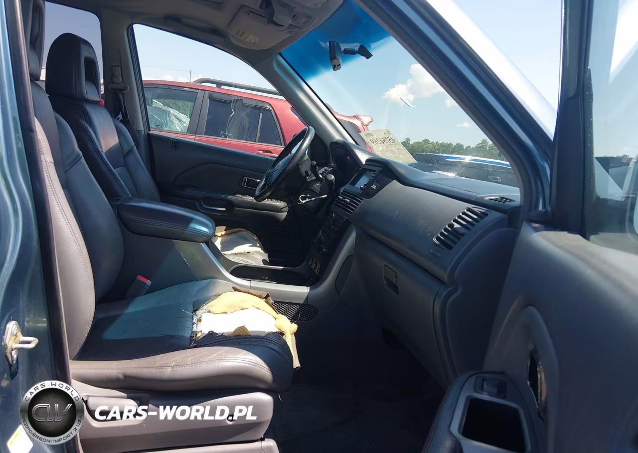 2005 Honda Pilot Ex-L VIN:2HKYF18715H511154 - 5