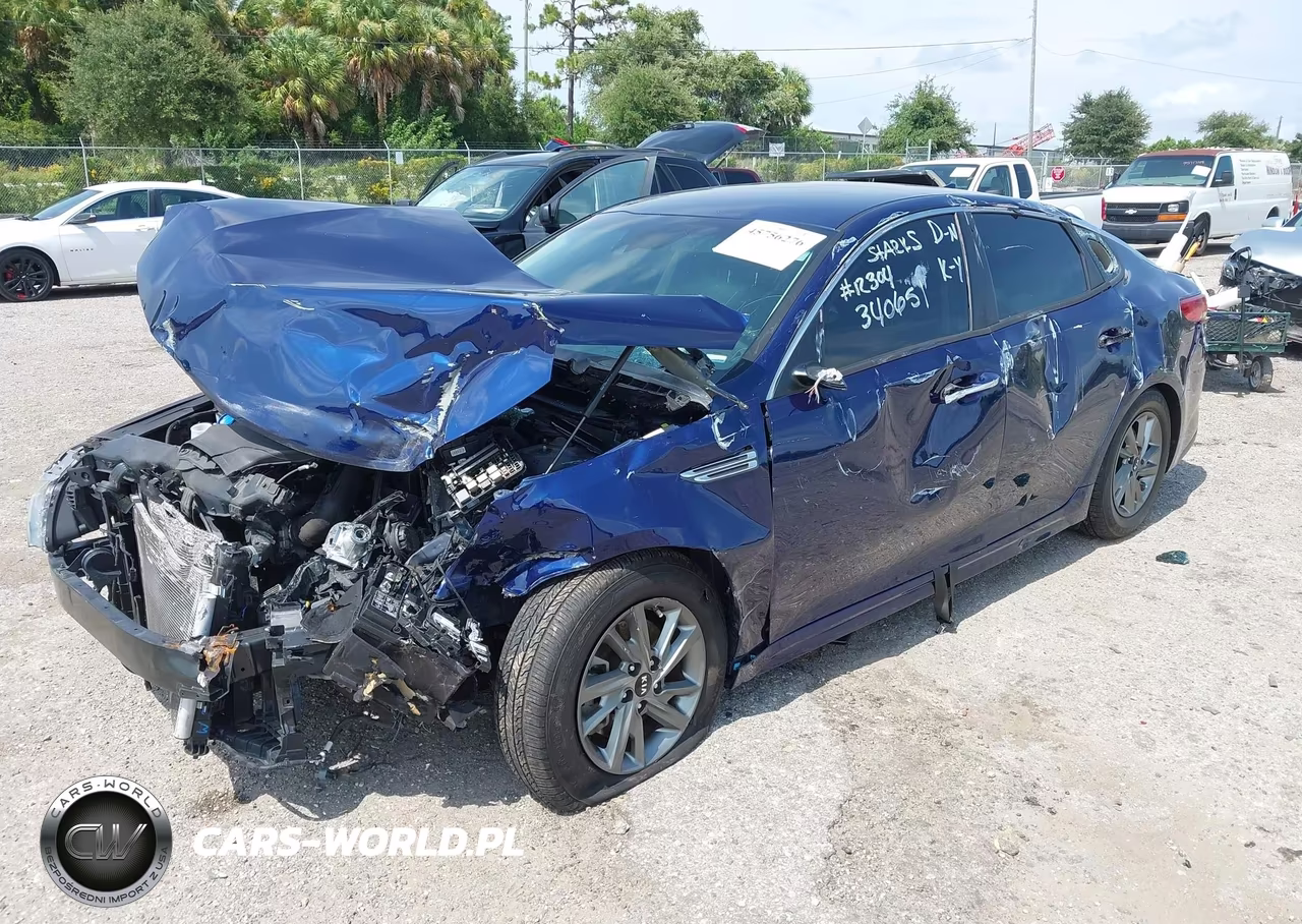 2019 Kia Optima Lx VIN:5XXGT4L31KG340651 - 6