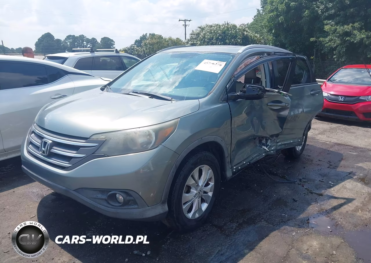 2012 Honda Cr-V Ex-L VIN:JHLRM3H70CC006398 - 2