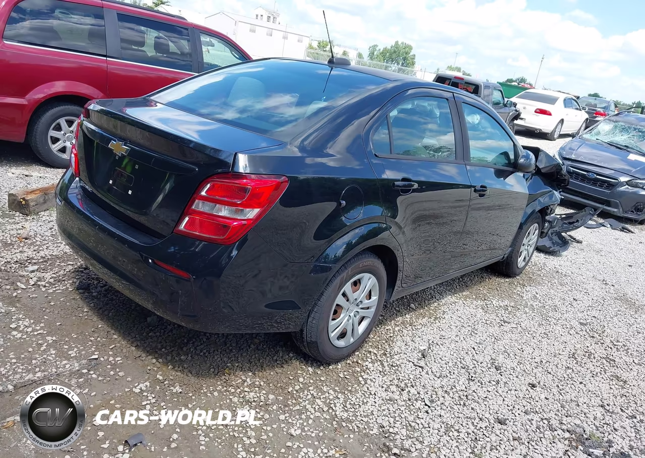 2017 Chevrolet Sonic Ls Auto VIN:1G1JB5SH5H4148253 - 4