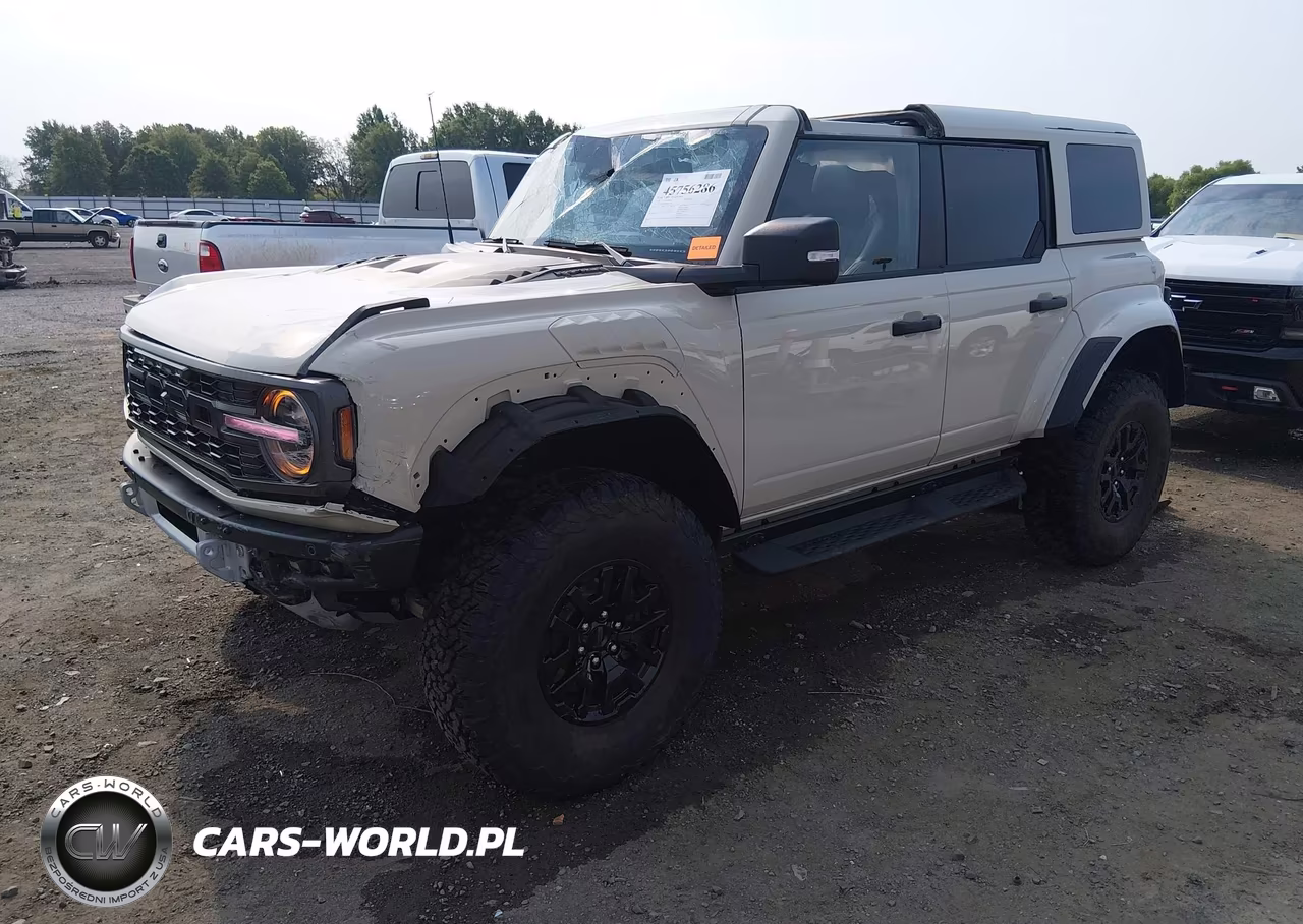 2025 Ford Bronco Raptor VIN:1FMEE0RR8SLB46166 - 2
