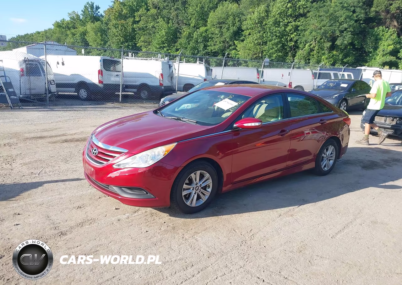 2014 Hyundai Sonata Gls VIN:5NPEB4AC2EH918472 - 2