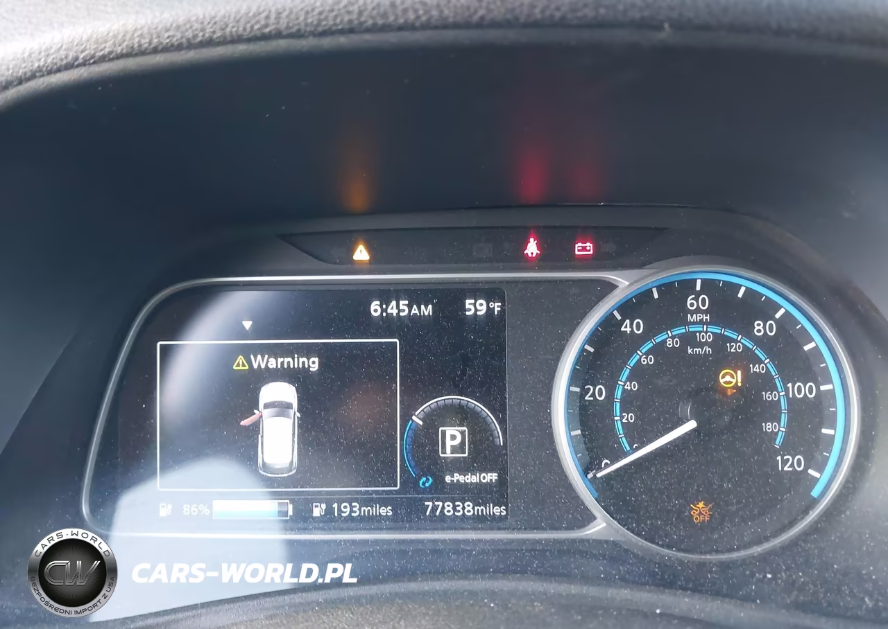 2019 Nissan Leaf Sl Plus VIN:1N4BZ1CP4KC312617 - 7