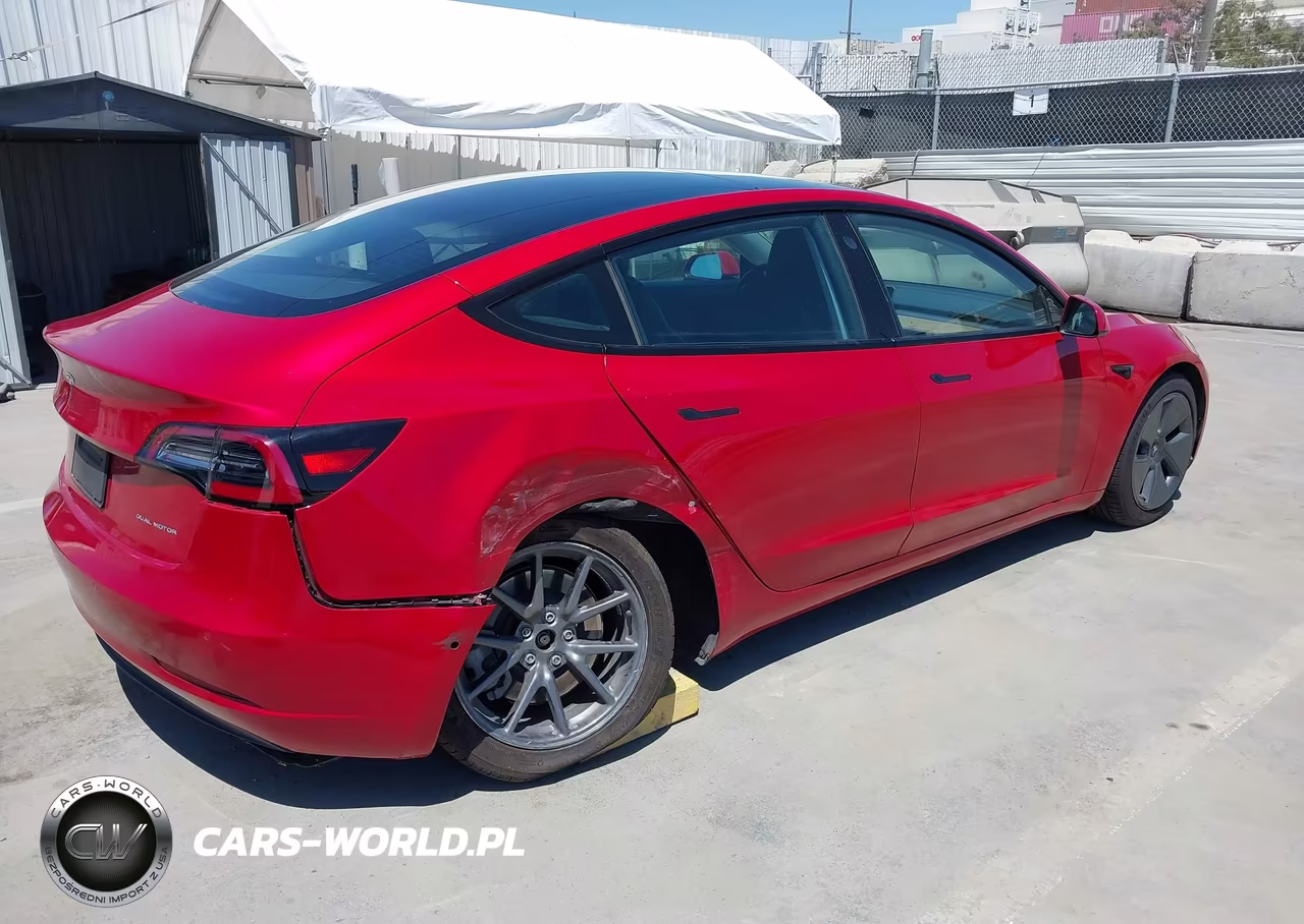 2021 Tesla Model 3 Long Range Dual Motor All-Wheel Drive VIN:5YJ3E1EB1MF877103 - 4